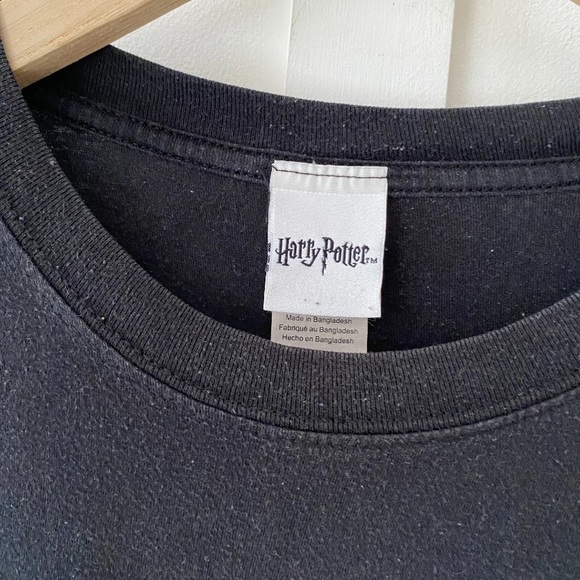 Vintage Harry Potter and The Sorcerer's Stone T Shirt 2001 Black Size Large - Picture 3 of 8